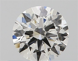 Picture of Natural Diamond 0.40 Carats, Round with Very Good Cut, G Color, VS2 Clarity and Certified by GIA