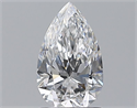 Natural Diamond 1.03 Carats, Pear with  Cut, D Color, VVS1 Clarity and Certified by GIA