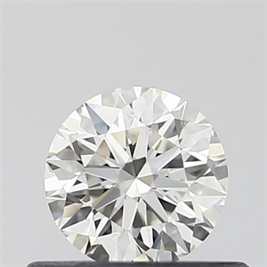 Picture of Natural Diamond 0.40 Carats, Round with Excellent Cut, I Color, VS1 Clarity and Certified by GIA