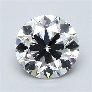 Picture of Natural Diamond 2.01 Carats, Round with Very Good Cut, G Color, VS2 Clarity and Certified by GIA