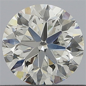 Picture of Natural Diamond 0.60 Carats, Round with Very Good Cut, F Color, SI2 Clarity and Certified by GIA