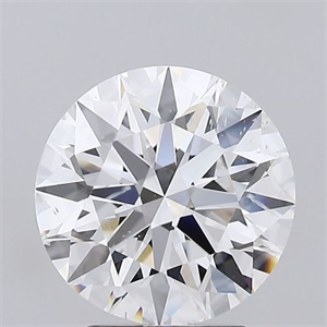 Picture of Natural Diamond 3.01 Carats, Round with Excellent Cut, D Color, SI2 Clarity and Certified by GIA