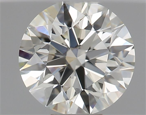 Picture of Natural Diamond 0.50 Carats, Round with Excellent Cut, J Color, VVS1 Clarity and Certified by GIA