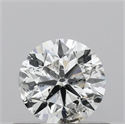 Natural Diamond 0.51 Carats, Round with Very Good Cut, E Color, I1 Clarity and Certified by IGI