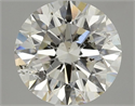 Natural Diamond 2.00 Carats, Round with Very Good Cut, J Color, I1 Clarity and Certified by GIA