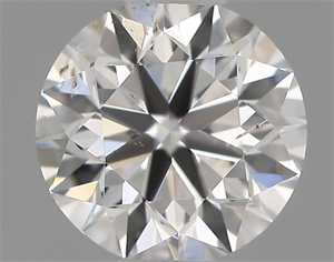 Picture of Natural Diamond 0.50 Carats, Round with Very Good Cut, E Color, SI2 Clarity and Certified by IGI