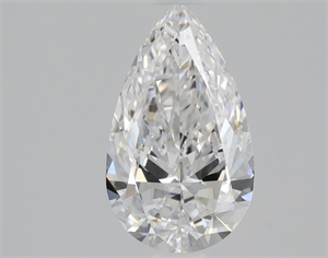 Picture of Natural Diamond 0.70 Carats, Pear with  Cut, D Color, VVS2 Clarity and Certified by GIA