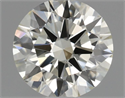 Natural Diamond 0.43 Carats, Round with Excellent Cut, K Color, VS1 Clarity and Certified by IGI