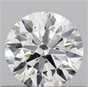 Natural Diamond 0.45 Carats, Round with Excellent Cut, G Color, VS2 Clarity and Certified by GIA