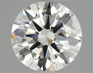 Picture of Natural Diamond 1.90 Carats, Round with Excellent Cut, I Color, VS1 Clarity and Certified by GIA