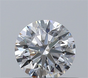 Picture of Natural Diamond 0.40 Carats, Round with Excellent Cut, E Color, VS1 Clarity and Certified by GIA