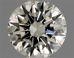 Picture of Natural Diamond 0.42 Carats, Round with Excellent Cut, K Color, VS2 Clarity and Certified by IGI