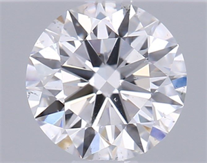 Picture of Natural Diamond 0.47 Carats, Round with Excellent Cut, F Color, SI1 Clarity and Certified by GIA