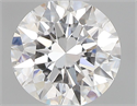 Natural Diamond 0.40 Carats, Round with Excellent Cut, D Color, SI1 Clarity and Certified by GIA