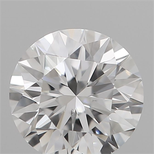 Picture of Natural Diamond 0.40 Carats, Round with Excellent Cut, D Color, SI1 Clarity and Certified by GIA