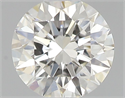 Natural Diamond 0.40 Carats, Round with Excellent Cut, J Color, VVS1 Clarity and Certified by GIA