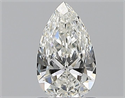 Natural Diamond 0.80 Carats, Pear with  Cut, G Color, VVS2 Clarity and Certified by GIA