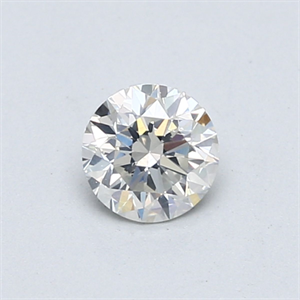 Picture of Natural Diamond 0.50 Carats, Round with Very Good Cut, I Color, SI2 Clarity and Certified by GIA