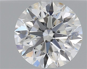 Picture of Natural Diamond 0.40 Carats, Round with Excellent Cut, G Color, SI1 Clarity and Certified by GIA