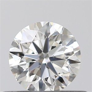 Picture of Natural Diamond 0.40 Carats, Round with Very Good Cut, H Color, VS2 Clarity and Certified by GIA