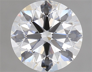 Picture of Natural Diamond 1.90 Carats, Round with Excellent Cut, D Color, VS1 Clarity and Certified by GIA