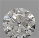 Natural Diamond 0.50 Carats, Round with Good Cut, G Color, SI1 Clarity and Certified by IGI