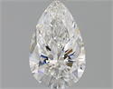 Natural Diamond 1.01 Carats, Pear with  Cut, F Color, VVS1 Clarity and Certified by GIA