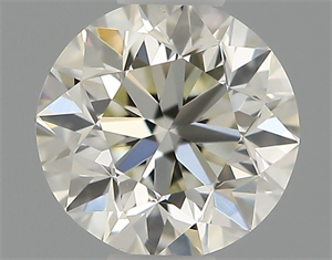 Picture of Natural Diamond 0.40 Carats, Round with Good Cut, I Color, VS2 Clarity and Certified by IGI