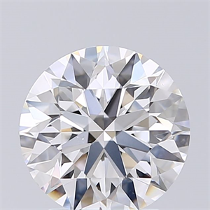 Picture of Natural Diamond 2.01 Carats, Round with Excellent Cut, E Color, SI1 Clarity and Certified by GIA