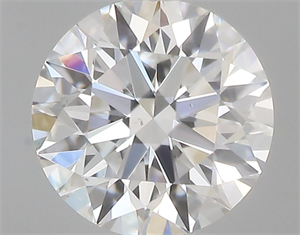 Picture of Natural Diamond 0.44 Carats, Round with Excellent Cut, E Color, VS2 Clarity and Certified by GIA