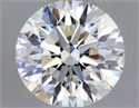 Natural Diamond 0.41 Carats, Round with Excellent Cut, G Color, VVS2 Clarity and Certified by GIA