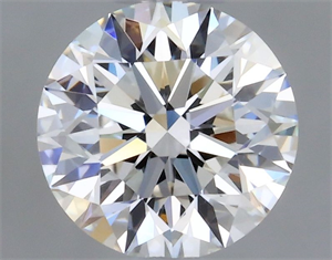 Picture of Natural Diamond 0.41 Carats, Round with Excellent Cut, G Color, VVS2 Clarity and Certified by GIA