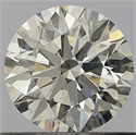 Natural Diamond 0.53 Carats, Round with Excellent Cut, I Color, SI2 Clarity and Certified by GIA