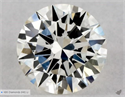 Natural Diamond 0.40 Carats, Round with Excellent Cut, J Color, VS2 Clarity and Certified by GIA