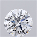 Natural Diamond 2.09 Carats, Round with Excellent Cut, D Color, VS1 Clarity and Certified by GIA