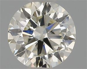 Picture of Natural Diamond 0.40 Carats, Round with Excellent Cut, J Color, VS2 Clarity and Certified by IGI