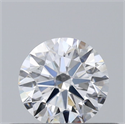 Natural Diamond 0.40 Carats, Round with Excellent Cut, E Color, SI1 Clarity and Certified by GIA