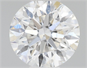 Natural Diamond 0.40 Carats, Round with Excellent Cut, E Color, SI2 Clarity and Certified by GIA