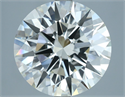 Natural Diamond 5.45 Carats, Round with Excellent Cut, I Color, VS1 Clarity and Certified by IGI