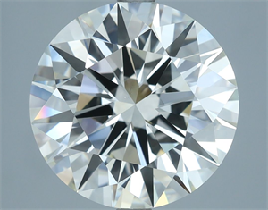 Picture of Natural Diamond 5.45 Carats, Round with Excellent Cut, I Color, VS1 Clarity and Certified by IGI