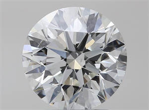 Picture of Natural Diamond 1.90 Carats, Round with Excellent Cut, H Color, SI1 Clarity and Certified by GIA