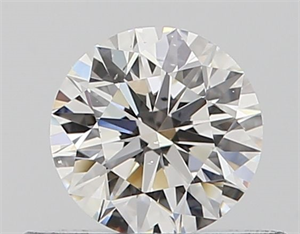 Picture of Natural Diamond 0.40 Carats, Round with Excellent Cut, F Color, SI1 Clarity and Certified by GIA