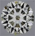 Natural Diamond 0.40 Carats, Round with Good Cut, J Color, SI1 Clarity and Certified by GIA