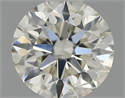 Natural Diamond 0.50 Carats, Round with Excellent Cut, I Color, SI2 Clarity and Certified by IGI