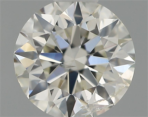 Picture of Natural Diamond 0.50 Carats, Round with Excellent Cut, I Color, SI2 Clarity and Certified by IGI