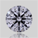 Natural Diamond 0.43 Carats, Round with Excellent Cut, D Color, VS1 Clarity and Certified by GIA