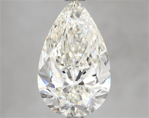 Picture of Natural Diamond 3.00 Carats, Pear with  Cut, H Color, VVS2 Clarity and Certified by IGI