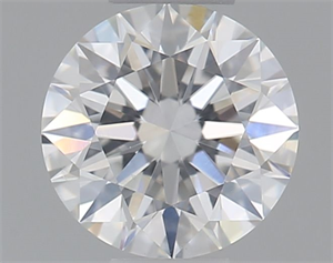 Picture of Natural Diamond 0.40 Carats, Round with Excellent Cut, F Color, VS2 Clarity and Certified by GIA