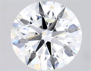 Picture of Natural Diamond 2.01 Carats, Round with Excellent Cut, H Color, SI1 Clarity and Certified by GIA