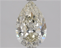 Natural Diamond 1.29 Carats, Pear with  Cut, K Color, VVS2 Clarity and Certified by GIA